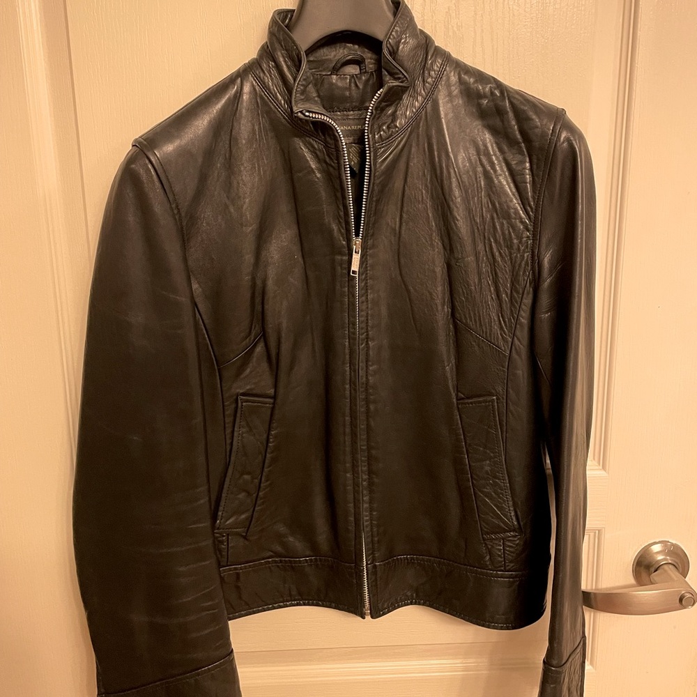 Banana Republic Moto Leather Jacket